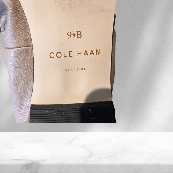 Cole Haan Taupe Stretch Ballerina Flats 9 1/2 B - Picture 7 of 8